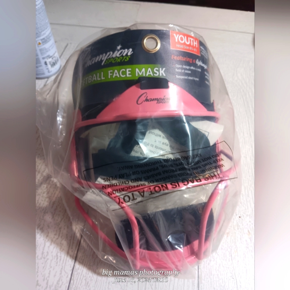 Youth girls softball mask